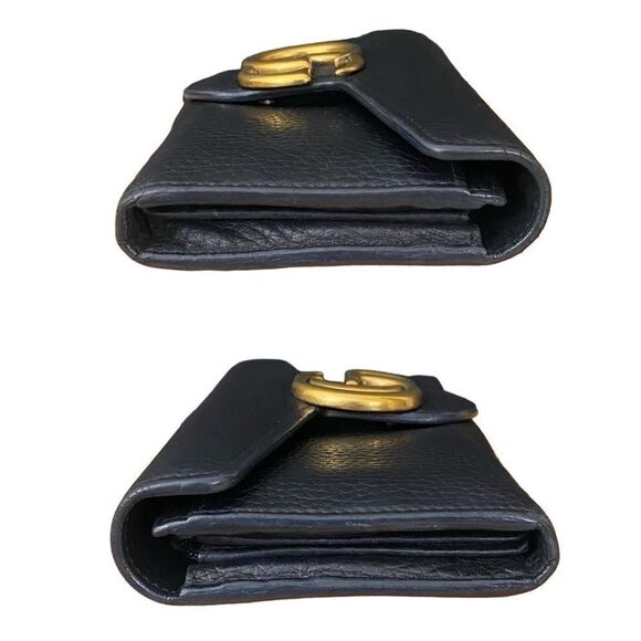 GUCCI GG Leather Long Wallet to Shoulder Bag 💼 Black - Picture 13 of 17